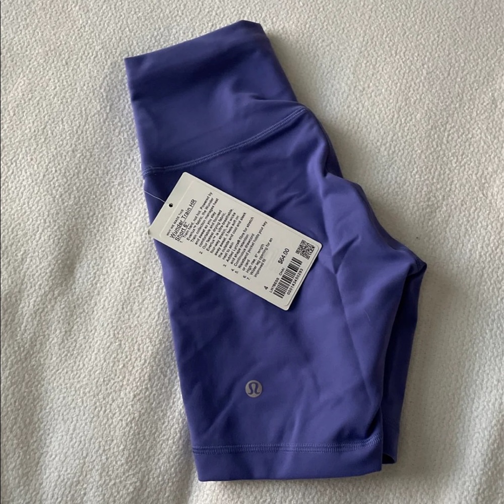Lululemon wunder train shorts 6 inch inseam